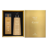 Kit Make Me Fever Gold De 100ml E Hidratante 200ml Mahogany