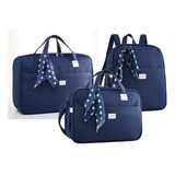 Kit Mala Bolsa Mochila Maternidade Trocador Candy Just Baby