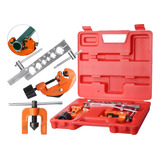 Kit Maleta Cortador E Flangeador Tubos Cobre aluminio pvc