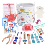 Kit Maleta Mini Doutor Médico Brinquedo Infantil Criança