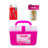 Kit Maleta Multiuso Alicate Cutícula 522 100 Mini Lixa