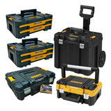 Kit Maleta Organizadora Transporte Ferramentas Tstak Dewalt