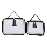 Kit Maleta P G Necessaire Frasqueira Organizadores De Mala