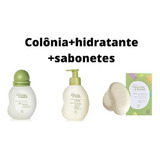 Kit Mamãe E Bebê Natura 3 Itens Colônia sabonete hidratante