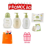 Kit Mamãe E Bebê Natura Recém nascido C Brinde