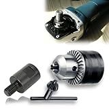 Kit Mandril Com Chave Parafuso Conector Mandril Conversor Adaptador De Rosca M14 Pra 1 2Pol 20unf Pra Esmerilhadeira Lixadeira Angular Rebarbadora Polimento Arbor Acessório De Conexão