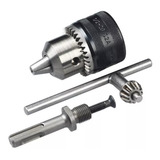 Kit Mandril Rosca 13l 1 2 X 20 Adaptador Sds plus Ldi