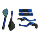 Kit Manete Esp Retrovisor Manopla Longa Cb300 250 Twister Cg