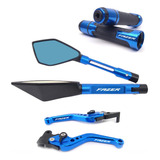 Kit Manete Manopla Retrovisor Fazer 250 150 Fz25 Fz15 Abs