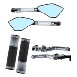 Kit Manete manopla retrovisor Fazer 250 Stark Race