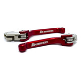 Kit Manete Retratil   Vermelho Honda Crf 230  Crf 250f