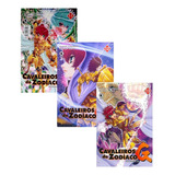 Kit Manga Cavaleiro Do Zodíaco Episódio G Volumes 11 Ao 13