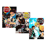 Kit Mangá Demon Slayer Kimetsu No Yaiba Vol 1 Ao 3