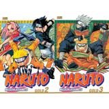 Kit Mangá Naruto Gold Edition Volume 2 E 3 Lacrado Panini