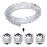 Kit Mangueira 3 8 4x Fitting G1 4 Water Cooler Cooling