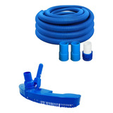 Kit Mangueira 9m P Piscina Aspirador Jumbo Escova Sodramar