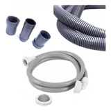 Kit Mangueira Entrada 3m Extensor 2m Emenda De Saida