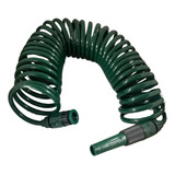 Kit Mangueira Espiral De Jardim P Água C Acessórios De 1 2