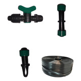 Kit Mangueira Irrigação Perfurada Gotejamento 500 Metros 1mt