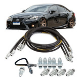 Kit Mangueira Prensada Suspensão A Ar 8mm 10mm Golf Nv Mk4