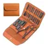 Kit Manicure 16 Peças Bolsa Dobrável Aço Inoxidável Completo