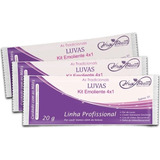 Kit Manicure Com Creme Emoliente Lixa E Palito 50 Un 