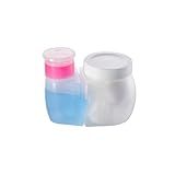 KIT MANICURE E PEDICURE PORTA ACETONA DOSADOR PORTA ALGODÃO