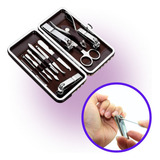 Kit Manicure Lixa Alicate Peças Cortador De Unha Desencravar