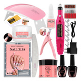 Kit Manicure Lixadeira Eletrica Cabine De