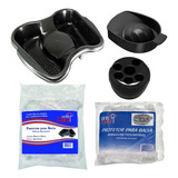 Kit Manicure Pedicure 5 Itens Bacia Protetor Descartável