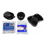 Kit Manicure Pedicure 5 Itens Protetor Descartável Bacia