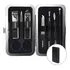 Kit Manicure Viagem Masculino Feminino 7 Peças Aço Inox