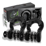 Kit Manilha Curva Anilha Reboque 3 4 Pino Roscado 4 7 T