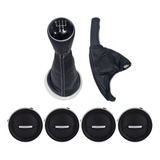 Kit Manopla Coifa Do Cambio Freio De Mão Difusor Gol G5 g6
