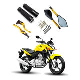 Kit Manopla Manete Retrovisor