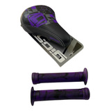 Kit Manoplas E Selim Gios Freeride Bmx Grau wheeling