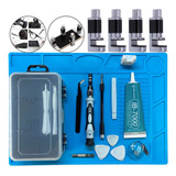 Kit Manta Antiestática Celular Chaves Precisão 4 Grampos