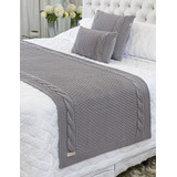 Kit Manta Sofa Cama Casal 180x70 2 Capas 50x50 Toronto