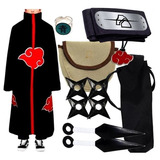 Kit Manto Akatsuki Porta Kunai Naruto