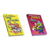 Kit Manual Da Vovó Donalda & Manual Do Peninha Walt Disney Quadrinhos Infantil Edição De Colecionador Capa Dura