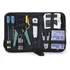 Kit Manutenção Em Rede Testador Alicate Conectores Crimpador