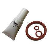 Kit Manutenção Saeco Lubrificante Graxa Anel De Vedação Full