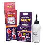 Kit Maquiagem Artistica Látex Massa Slug Sangue Teatral