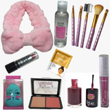 Kit Maquiagem Juvenil Pinceis