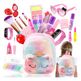 Kit Maquiagem Unicórnio Mochila Infantil Black Friday