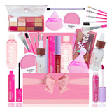 Kit Maquiagens Blush Paleta Sombra Ruby Rose Melu
