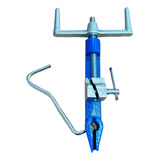 Kit Maquina Cintar Poste Rolo 25m Fita Fecho Maleta