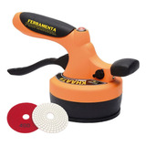 Kit Máquina Colocar Piso Porcelanato Ventosa Elétrica Khaata