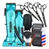 Kit Maquina Cortar Cabelo Tesoura Profissional E Acessórios