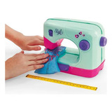 Kit Máquina Costura Mini Brinquedo Infantil Roupas Acessório